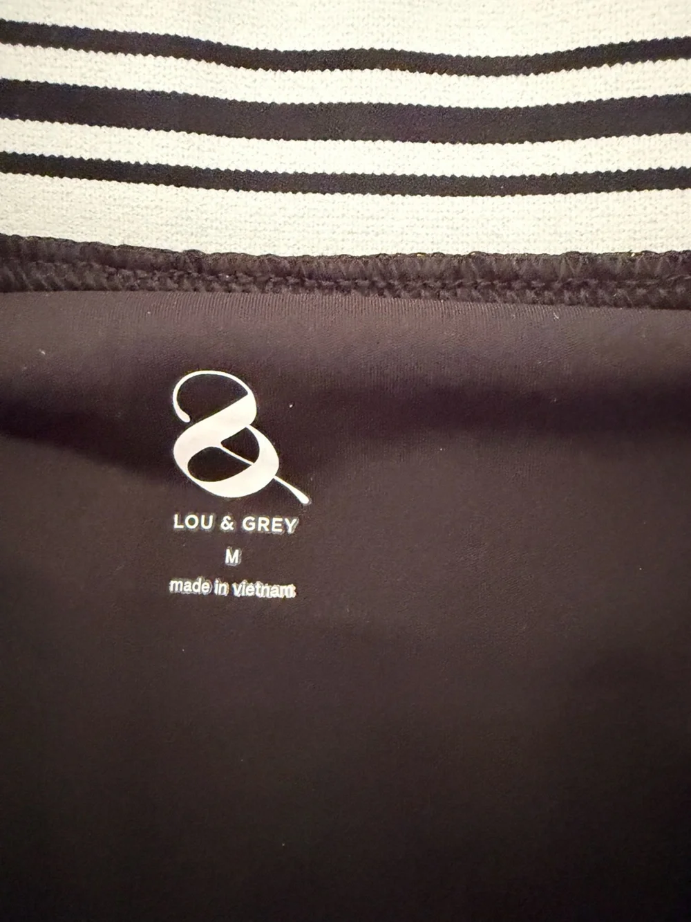 LOFT pleated athletic